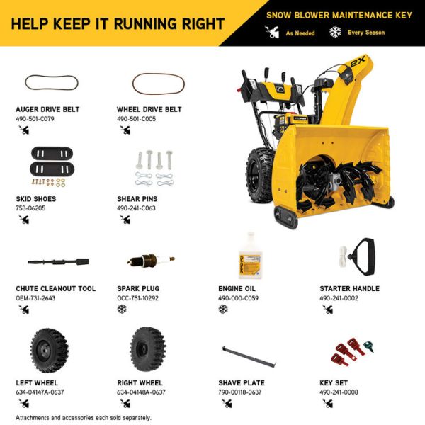 Cub Cadet 2X® 28" IntelliPOWER® Snow Blower (31AH5IVTB10)