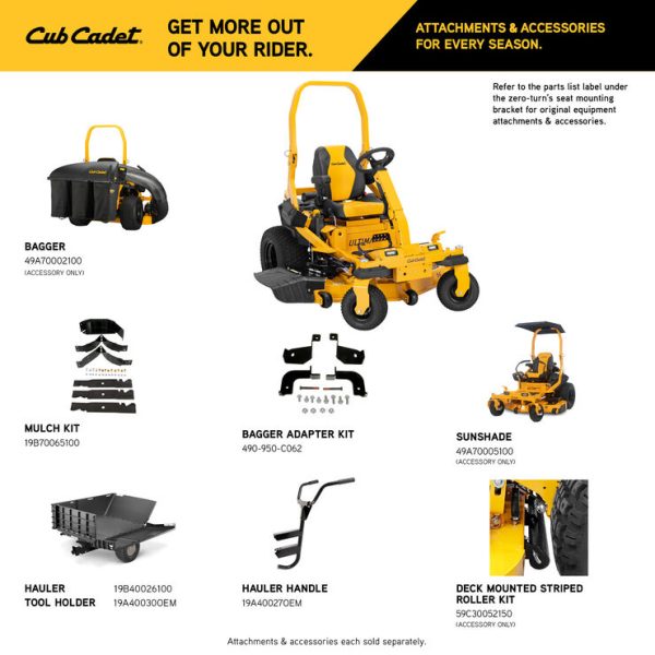 Cub Cadet ZTXS5 54 (47RKCAB7A10)