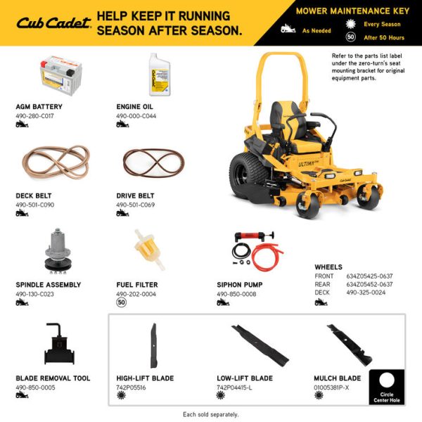 Cub Cadet ZTXS5 60 (47RKCAB8A10)