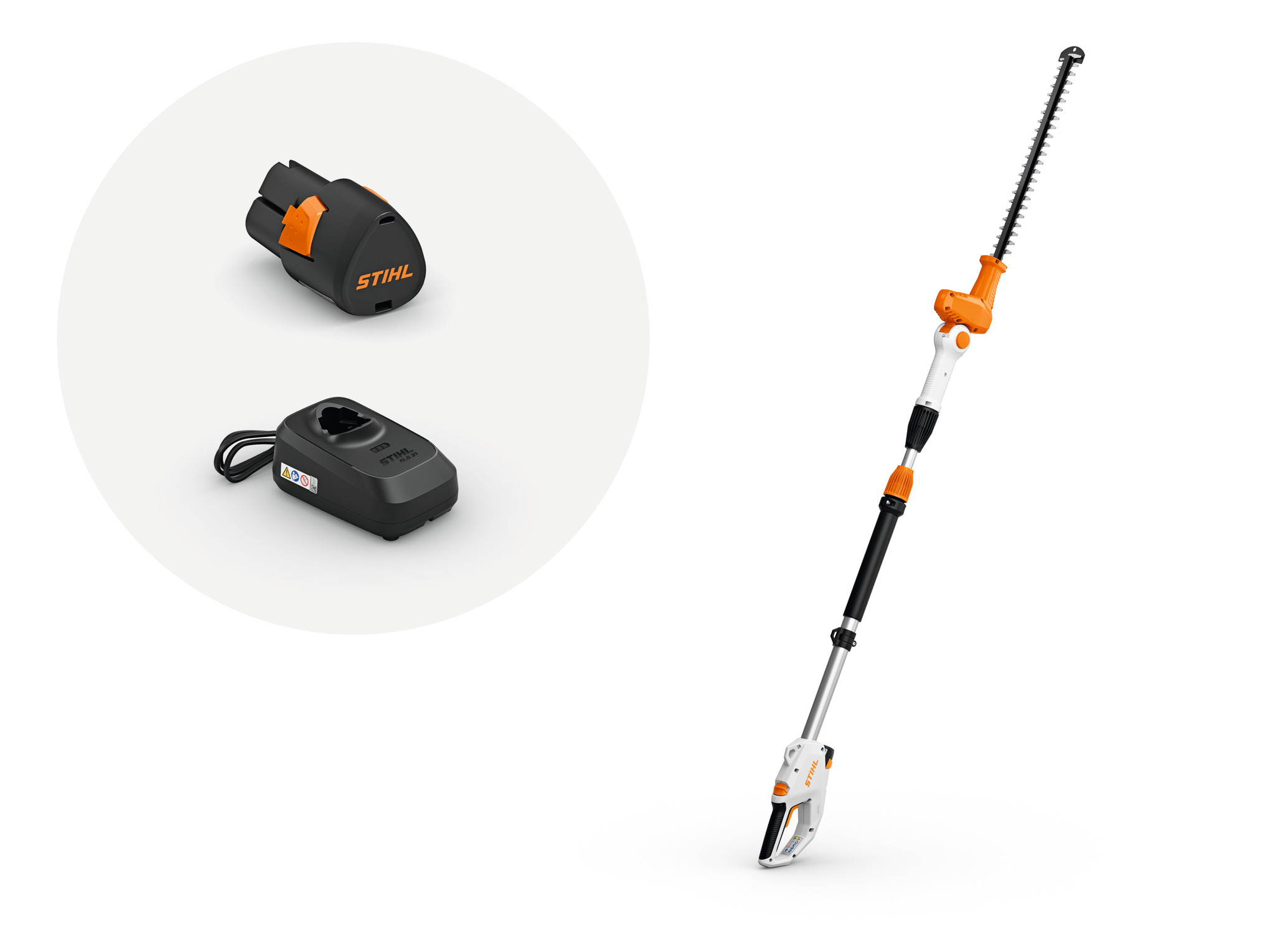 STIHL HLA 40 Battery Powered Extended-Reach Hedge Trimmer